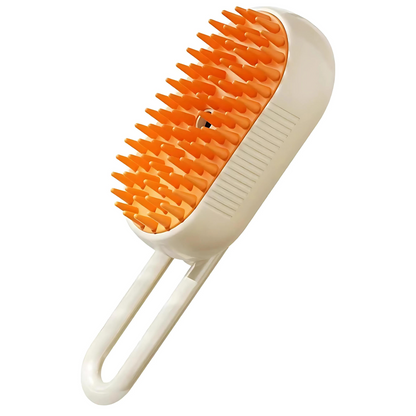 Pet steam brush